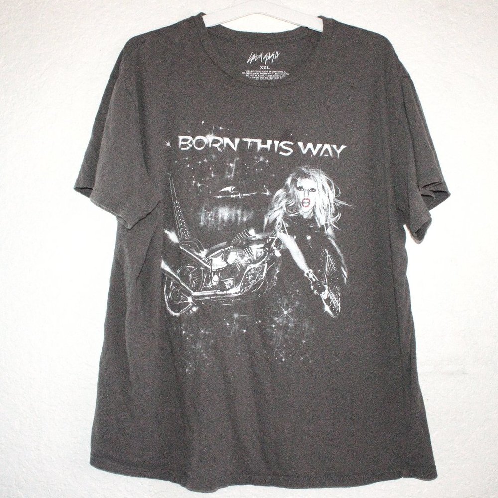 Lady Gaga Born This Way Graphic Tee